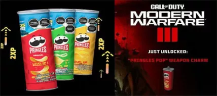 Call of Duty Modern Warfare 3 Pringles Pop Weapon + Charm Quick Pop Calling Card thumbnail