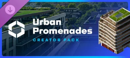 Cities Skylines 2 Creator Pack Urban Promenades thumbnail