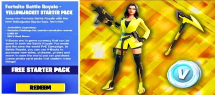 Fortnite The Yellowjacket Pack thumbnail