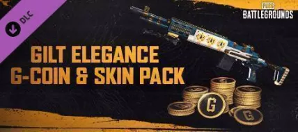 PUBG Gilt Elegance 1050 GCoin Skin Pack thumbnail