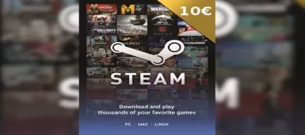 Steam Geschenkkarten 10 EU/US/UK thumbnail