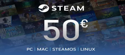 Steam Geschenkkarten 50 EU/US/UK thumbnail