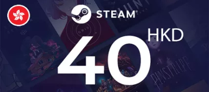 Steam Wallet Gift Card 40 HKD HONG KONG thumbnail