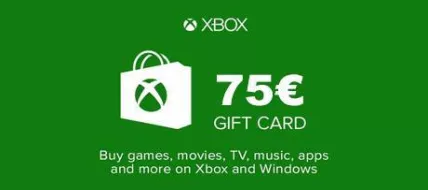 XBOX Live 75 EURO Card EU  thumbnail