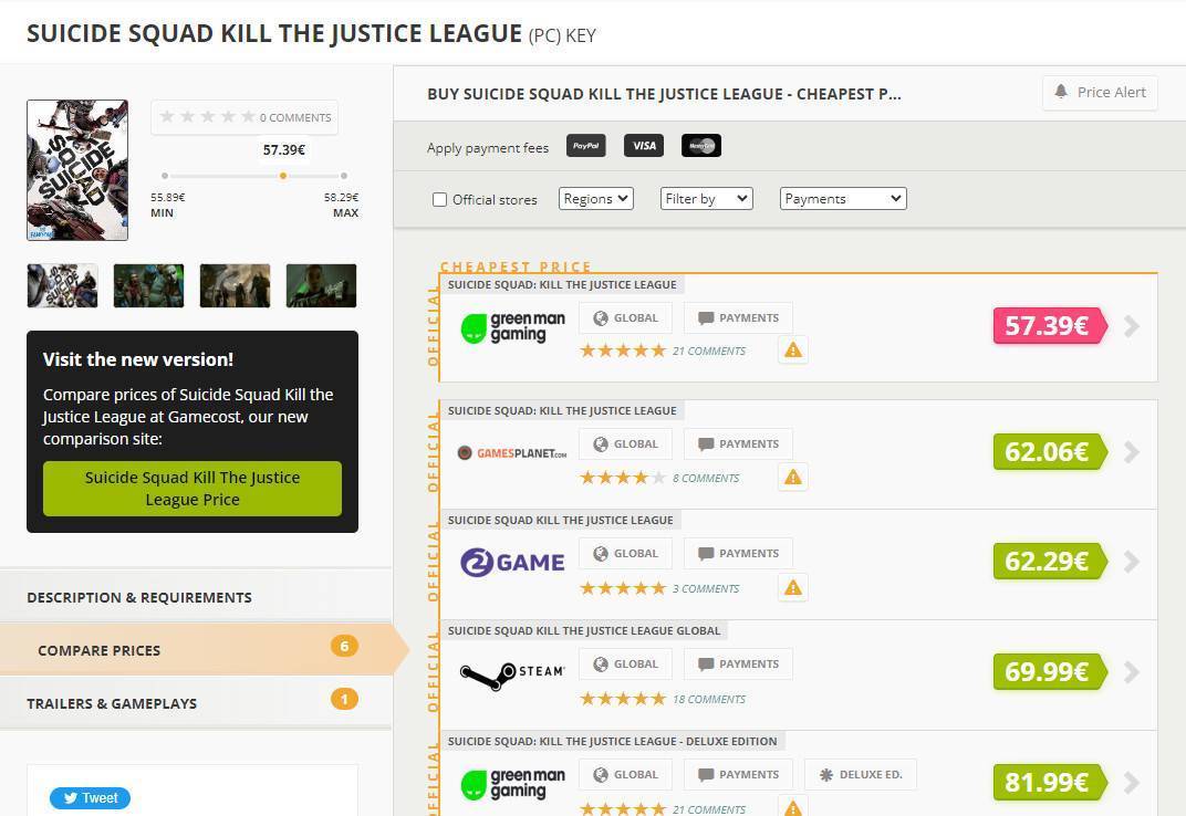 Alles über die Vorbestellung von Suicide Squad: Kill the Justice League!